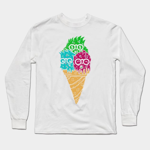 BF ice cream Long Sleeve T-Shirt by yujhin